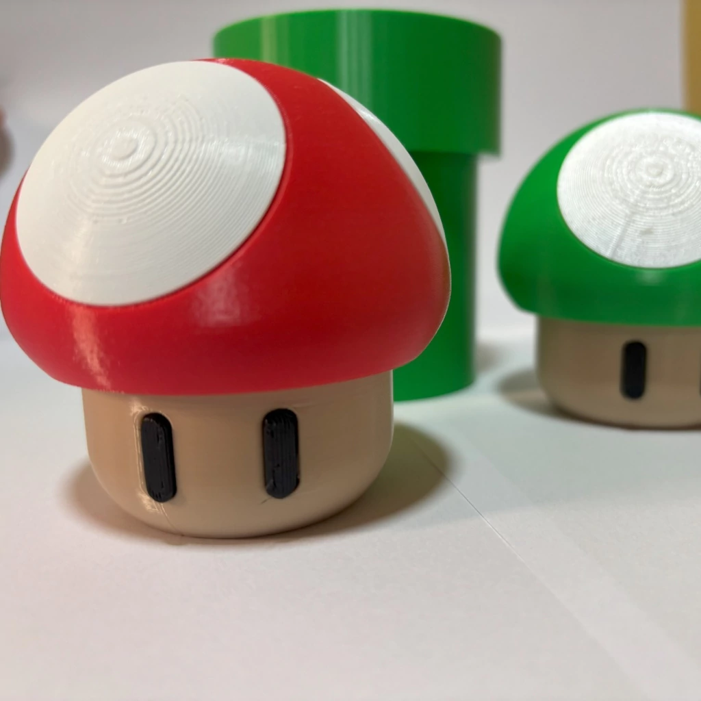 Porta Canetas e Porta Trecos Cogumelo Super Mario Bros
