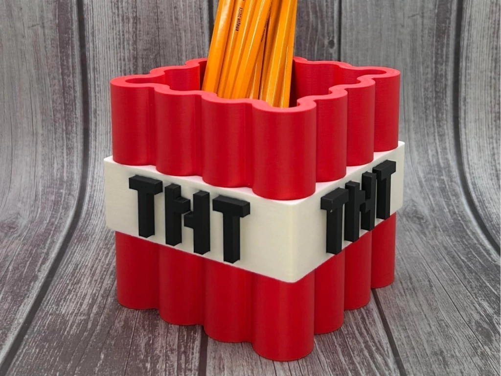 Porta-Canetas TNT Organizador de Mesa