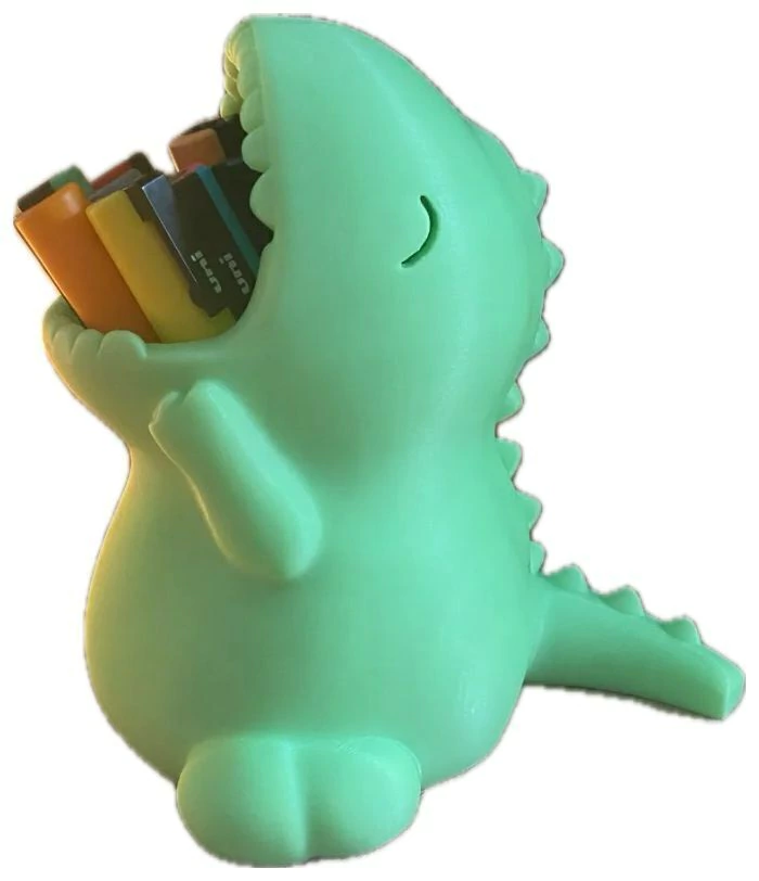 Porta-Lapas, Canetas e Objetos T-REX - Organizacao Feroz para sua Mesa